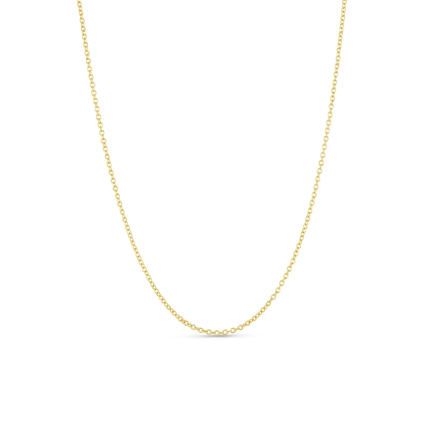 1mm Cable Chain Necklace