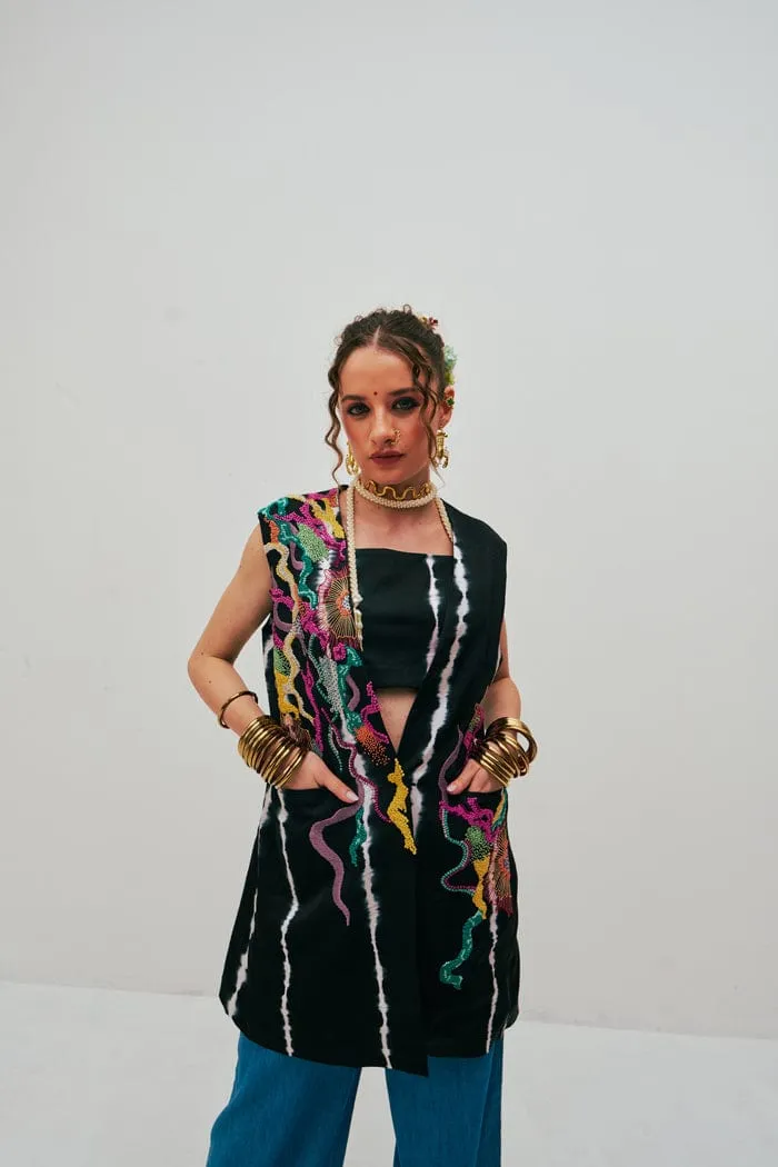 ANQA CORAL BLAZER