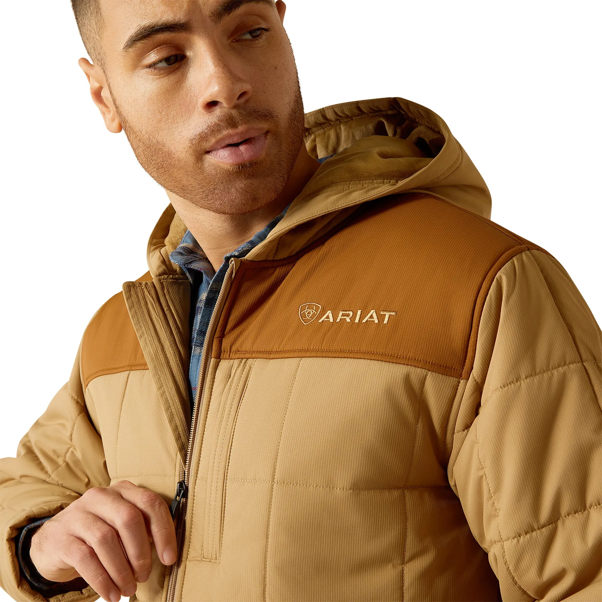 Ariat Mens 10052776 Crius Hooded Insulated Jacket