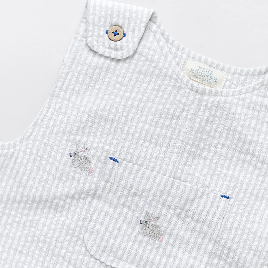 Baby Boys Noah Jumper - Bunny Embroidery
