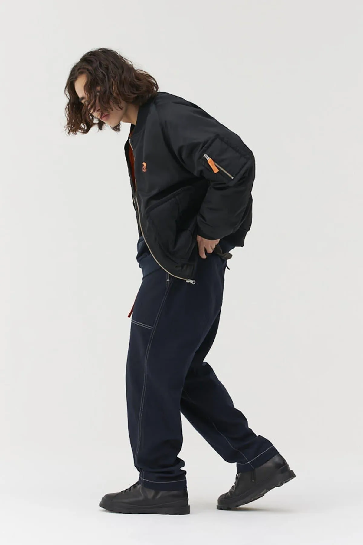 Back Logo Bomber Jacket