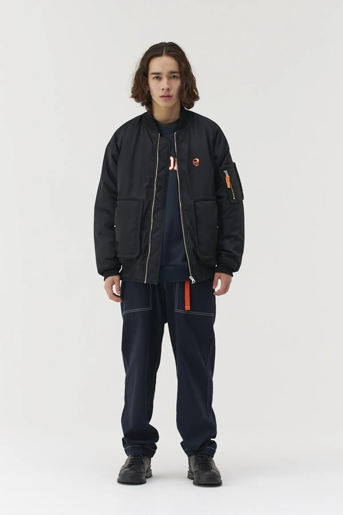 Back Logo Bomber Jacket
