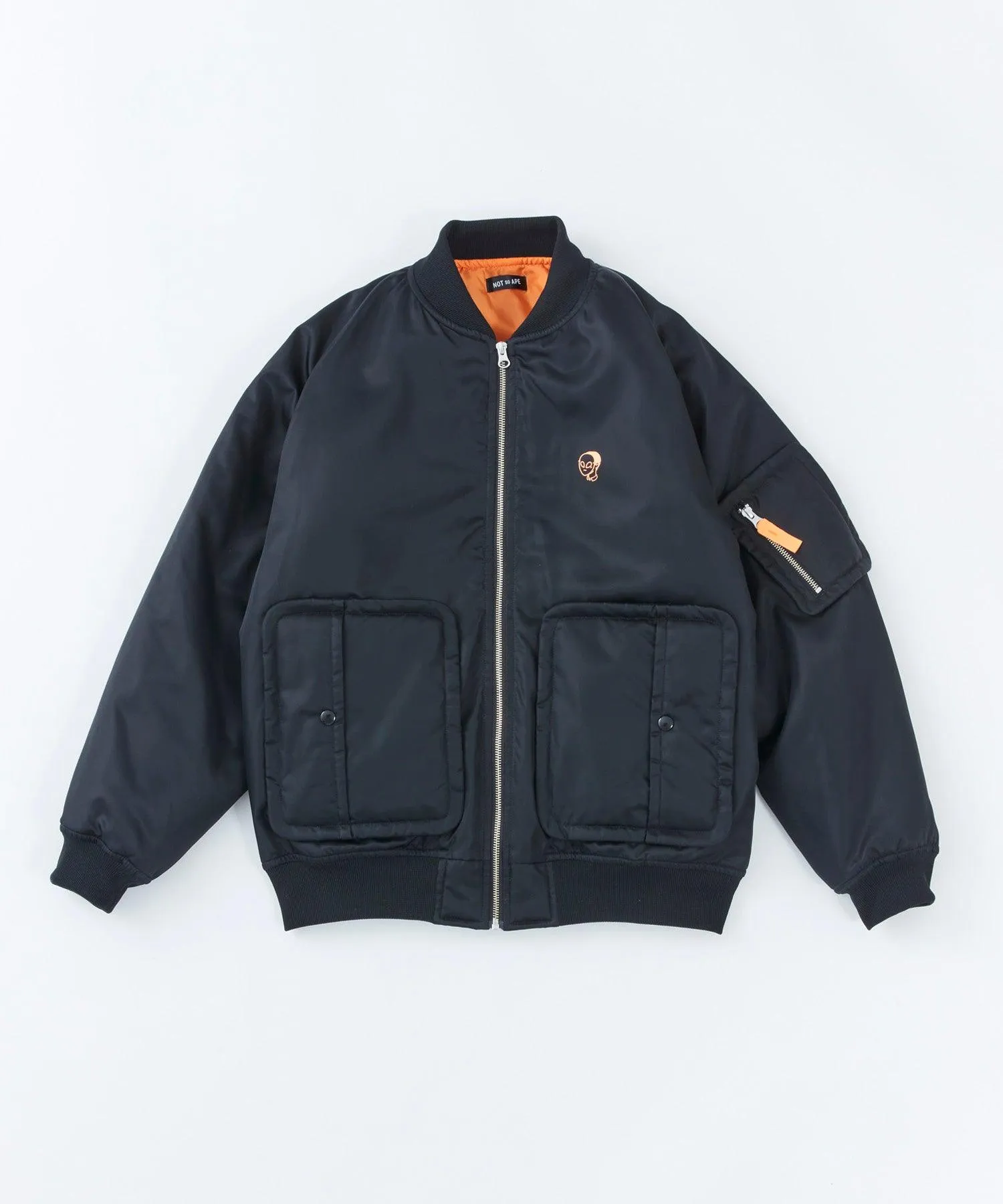 Back Logo Bomber Jacket