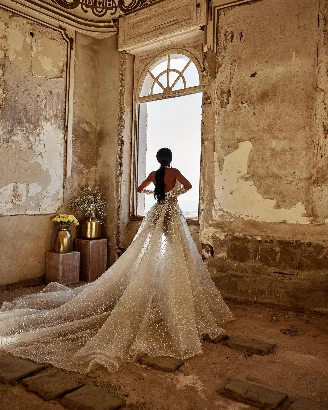 Bala Luxury White Wedding Dress