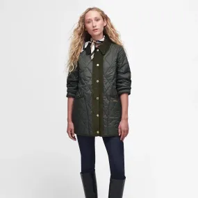 Barbour Highcliffe Quilted Jacket in Sage