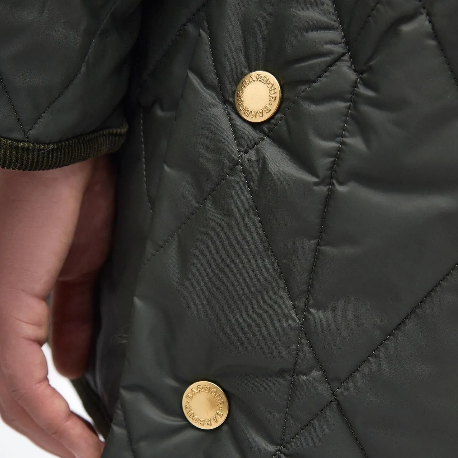 Barbour Highcliffe Quilted Jacket in Sage