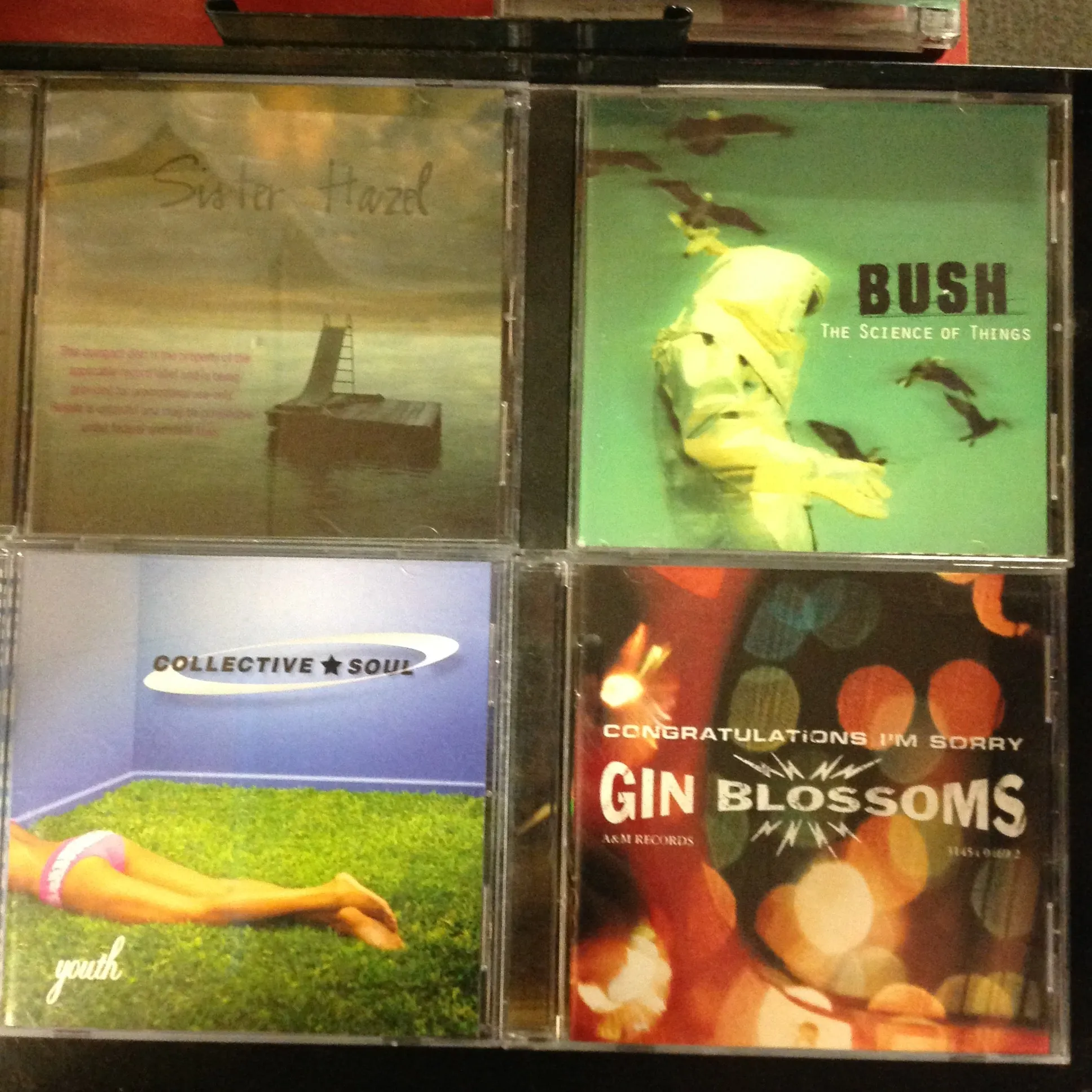 Bargain Set CD's #37 - Collective / Gin Blossoms / Sister Hazel / Bush