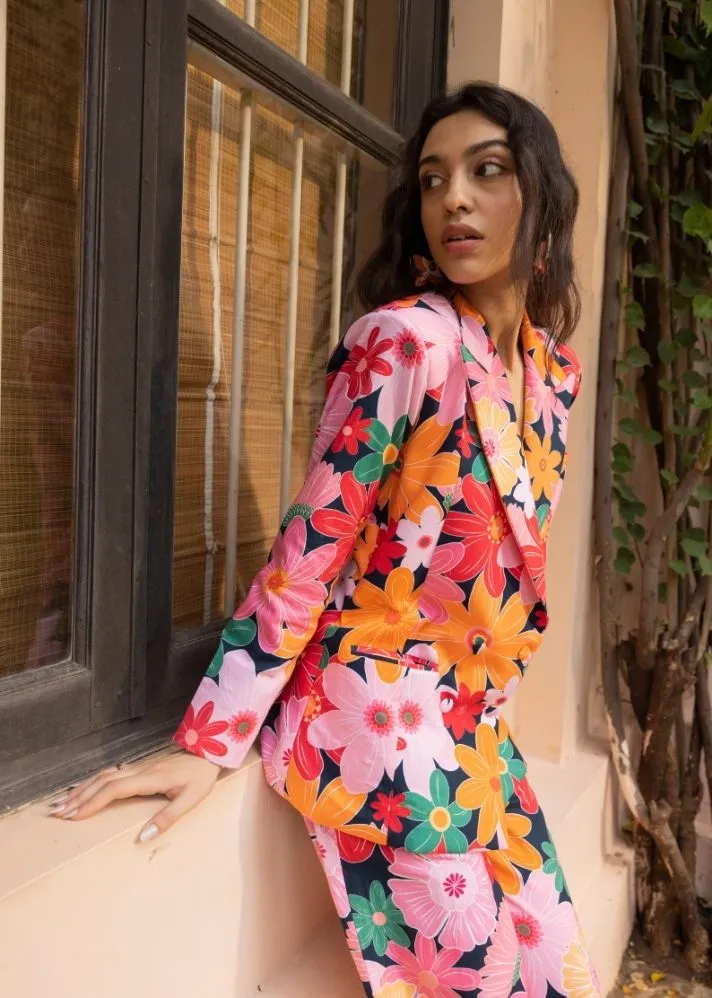 Bellini Co-Ord Set- Mosaic Pink Print
