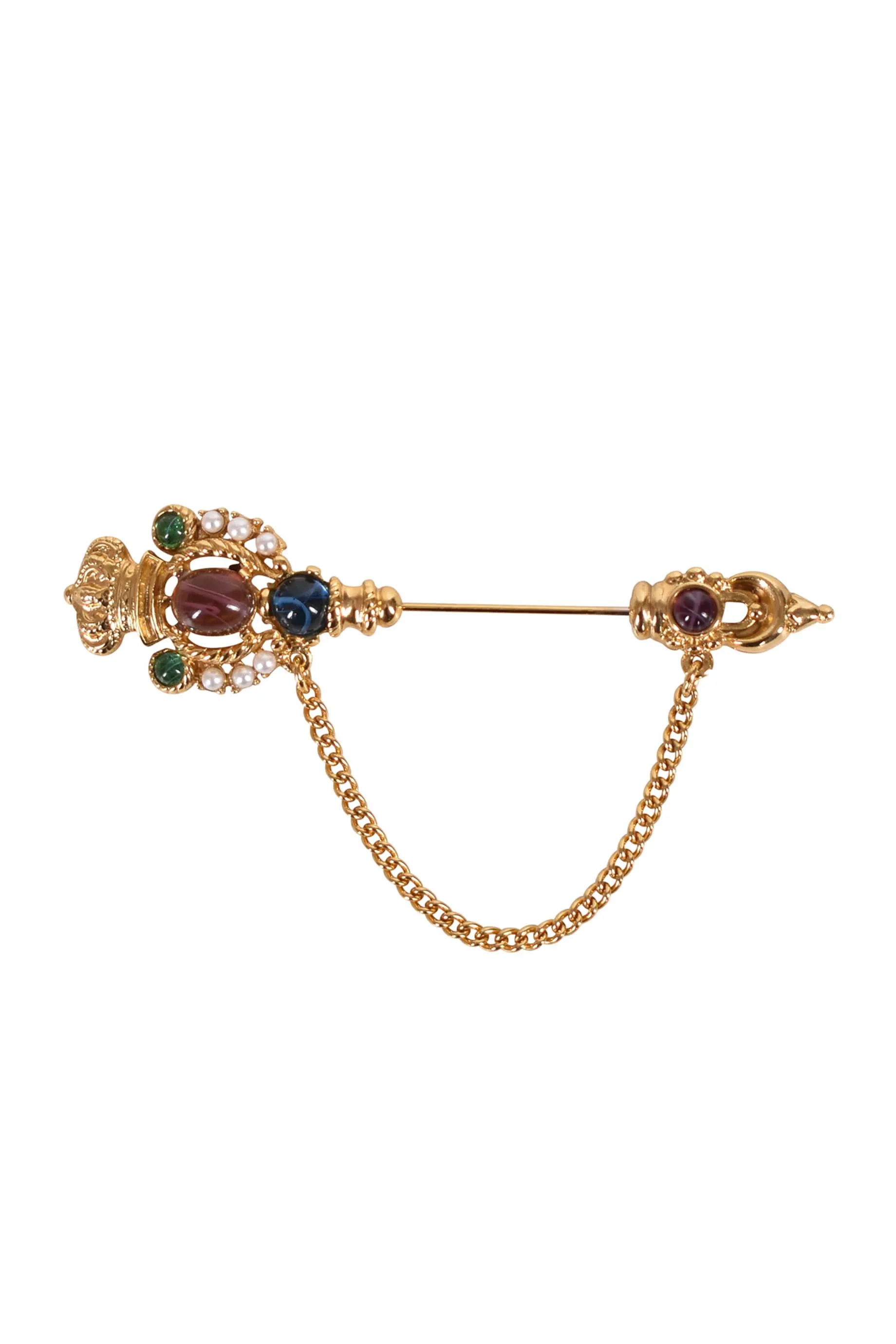 Ben Amun Pitcher Pin - Gold