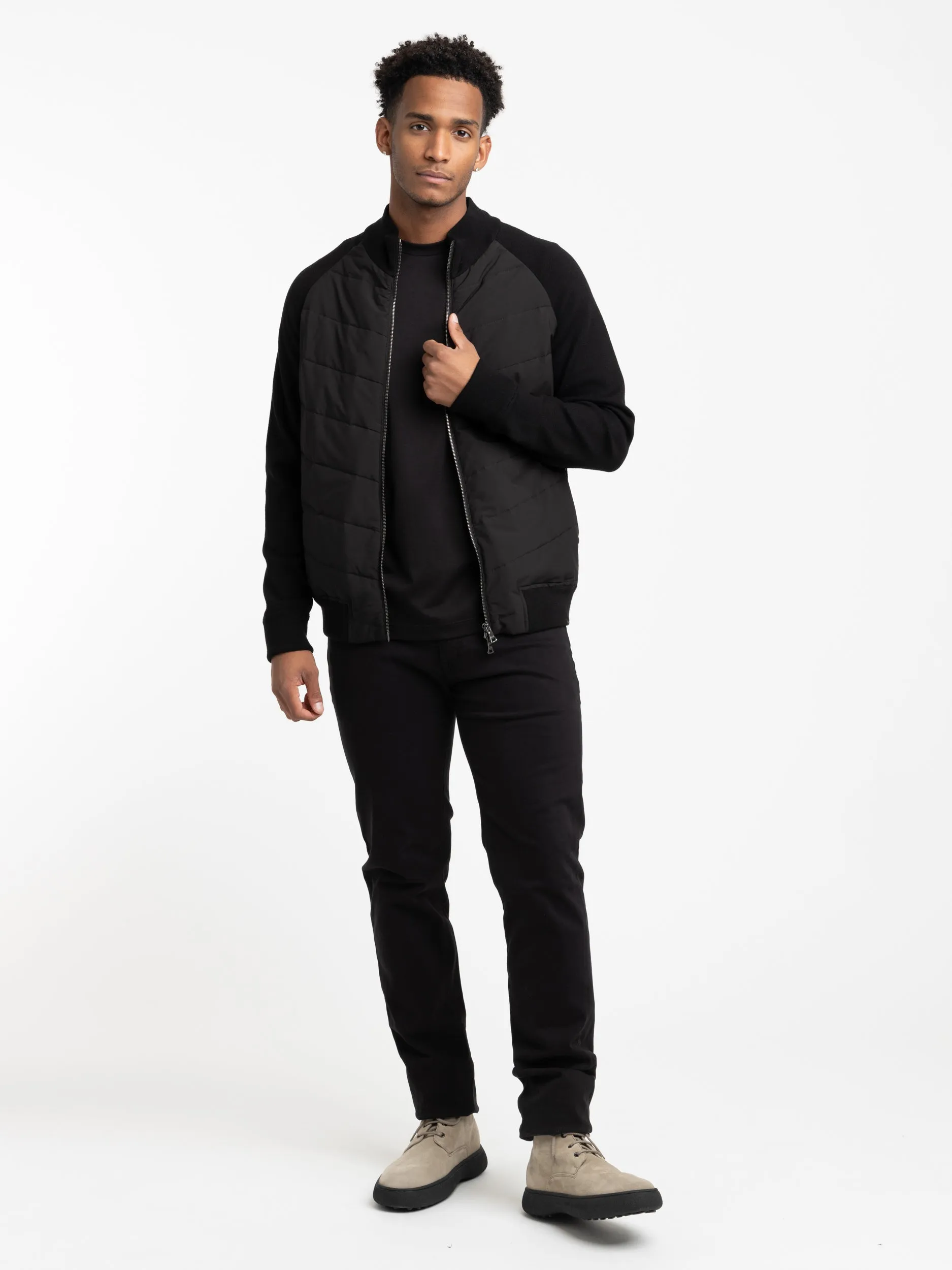 Black Typhoon Platinum Full-Zip Jacket