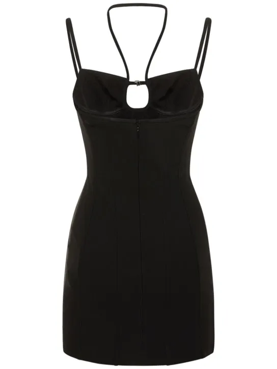Blumarine   Viscose jersey sleeveless mini dress 