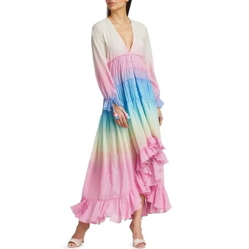 Boho Beachwear - Happy Rainbow Chic