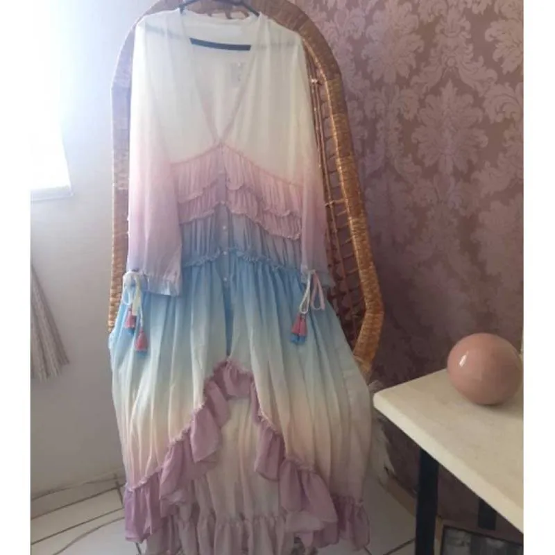 Boho Beachwear - Happy Rainbow Chic
