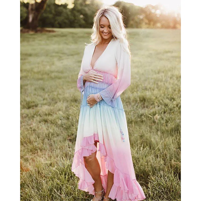 Boho Beachwear - Happy Rainbow Chic
