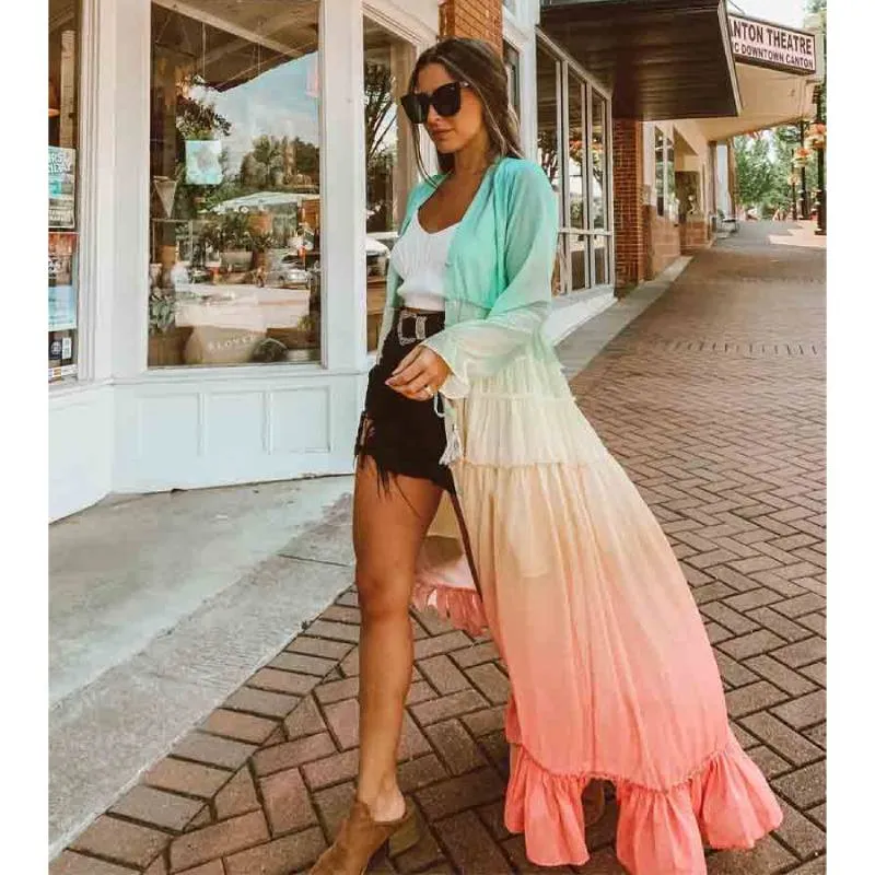 Boho Beachwear - Happy Rainbow Chic
