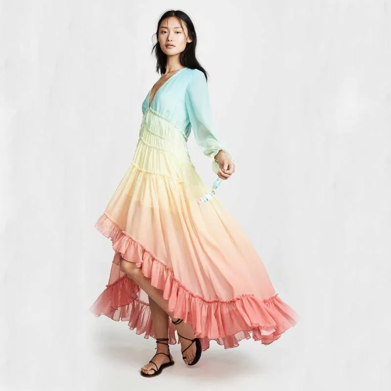 Boho Beachwear - Happy Rainbow Chic
