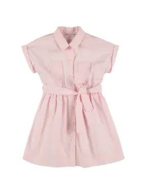 Bonpoint   Cotton poplin dress w/belt 