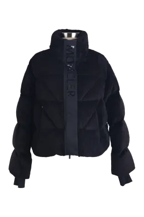 Bourdon Faux Fur Down Puffer Jacket