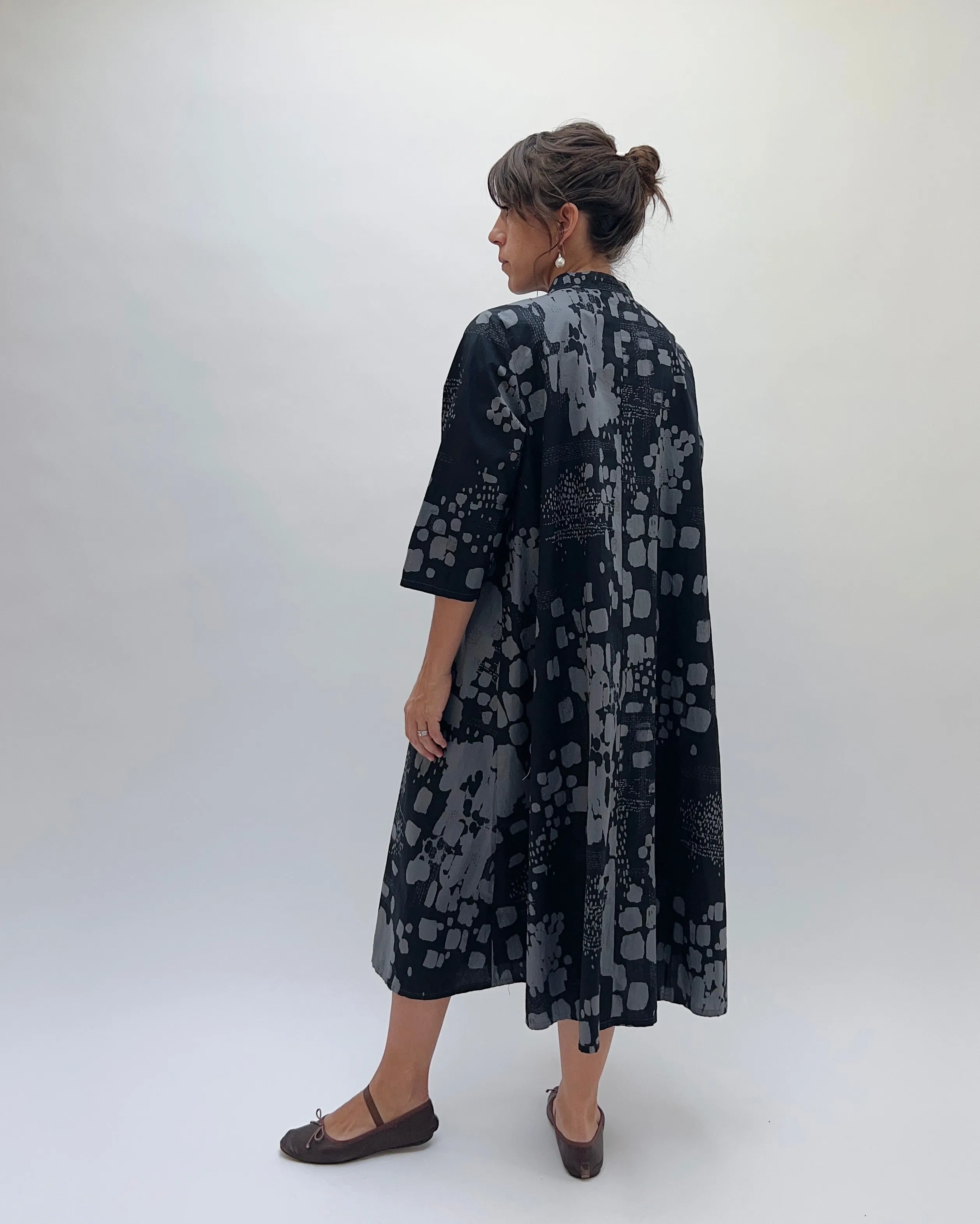Bryn Walker | Winsley Dress in Fog Citta Print