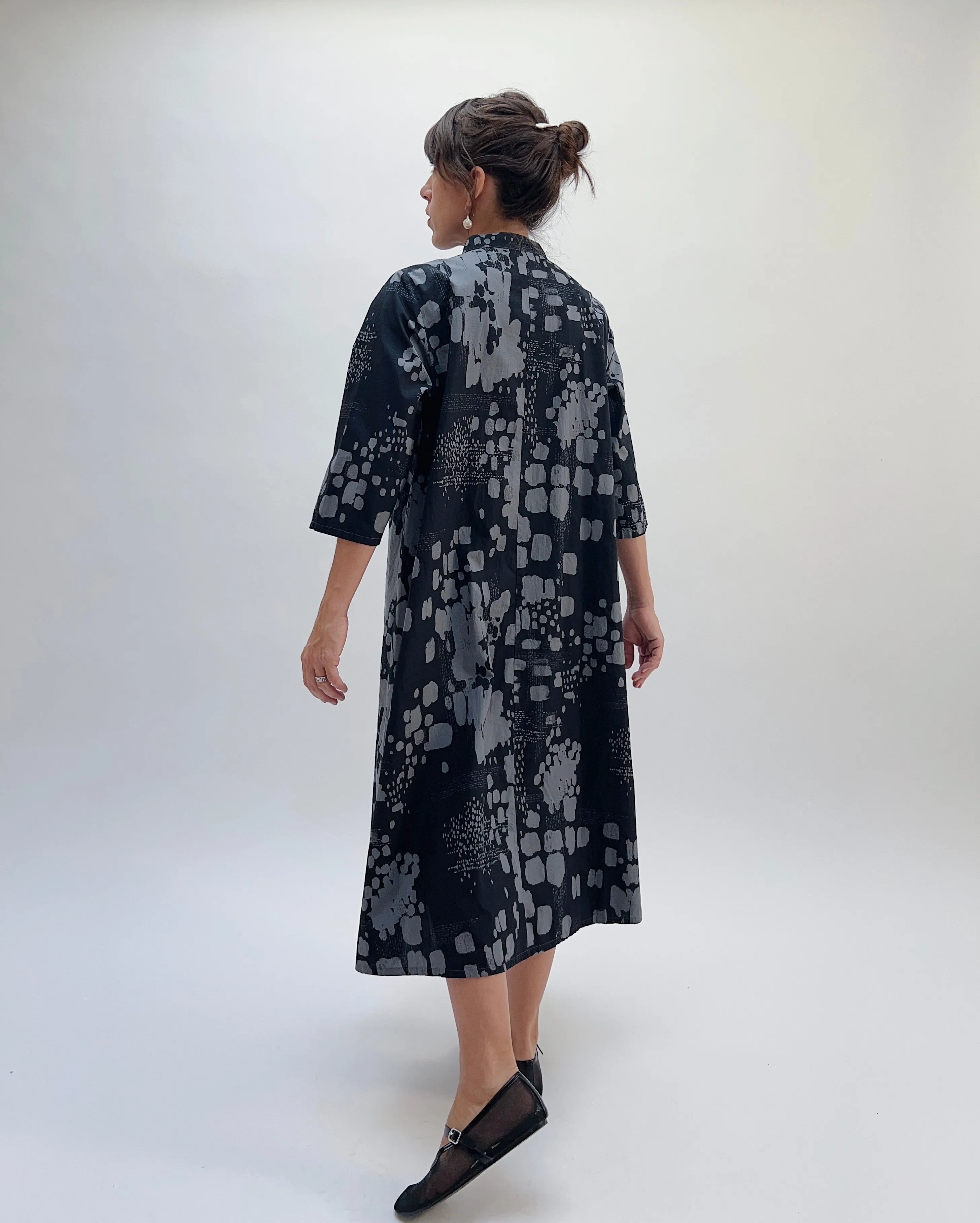Bryn Walker | Winsley Dress in Fog Citta Print