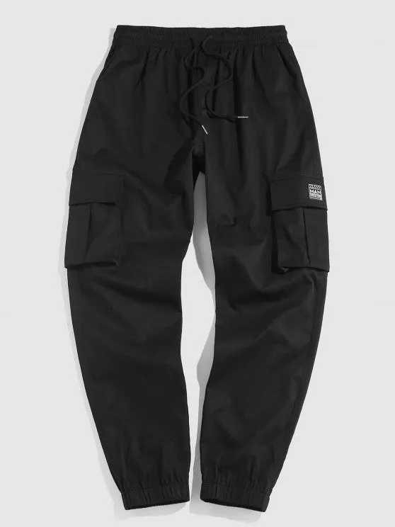 Casual Shirt And Solid Color Cargo Pant