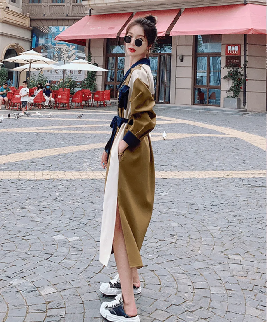 Color Blocking Dress