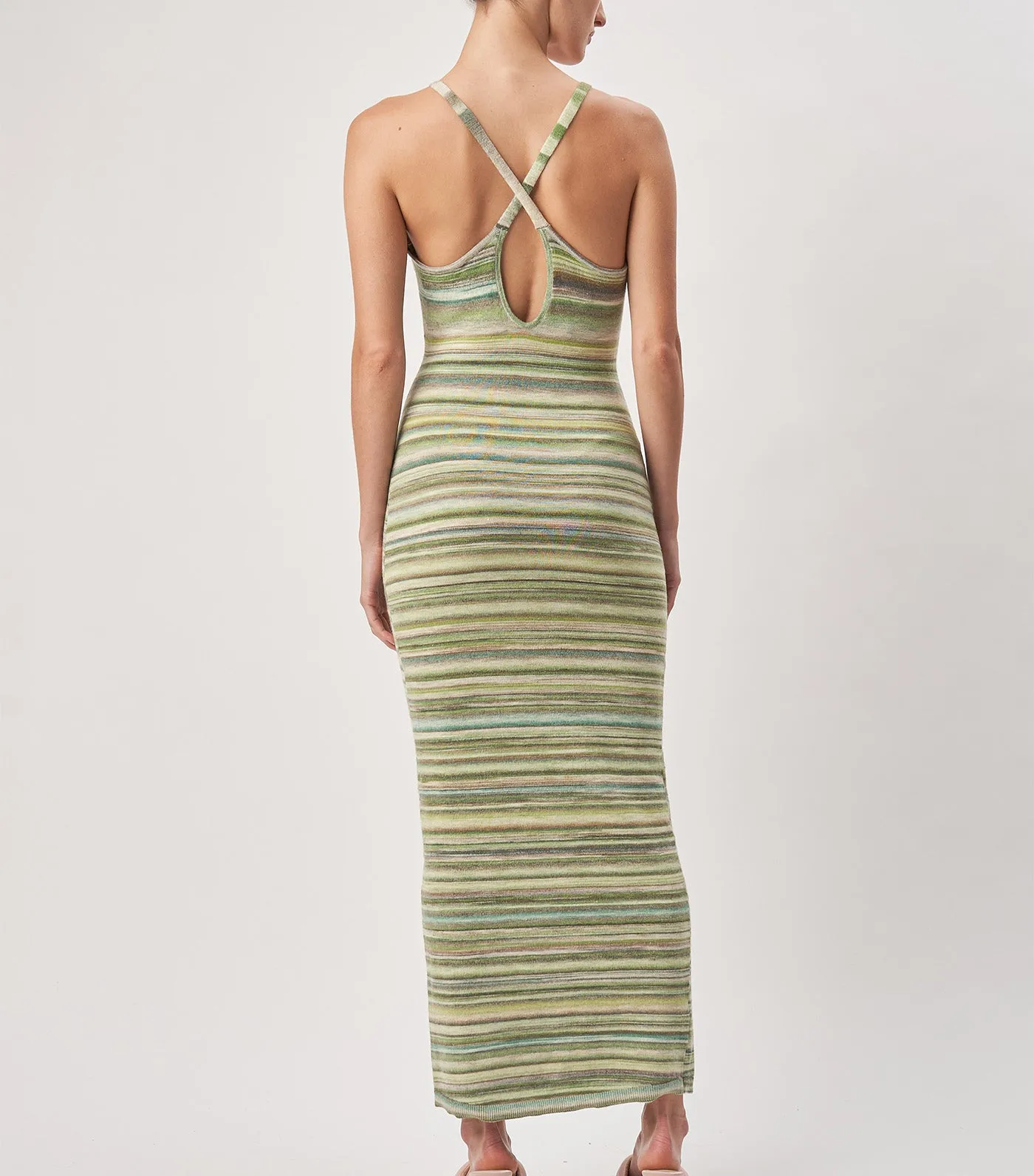 Daylann Knit Dress Sage Multi