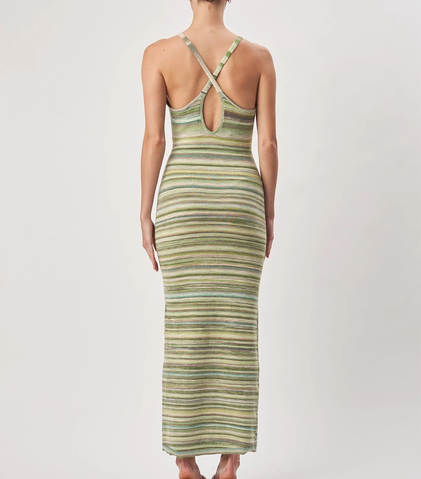 Daylann Knit Dress Sage Multi