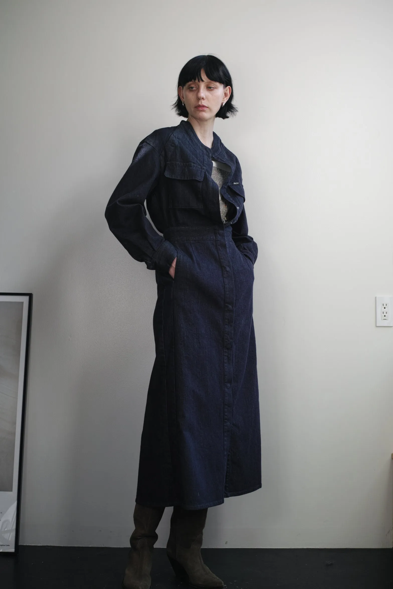 DENIM SHIRTS DRESS