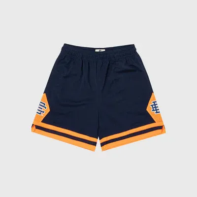 EE Shorts Navy and Orange