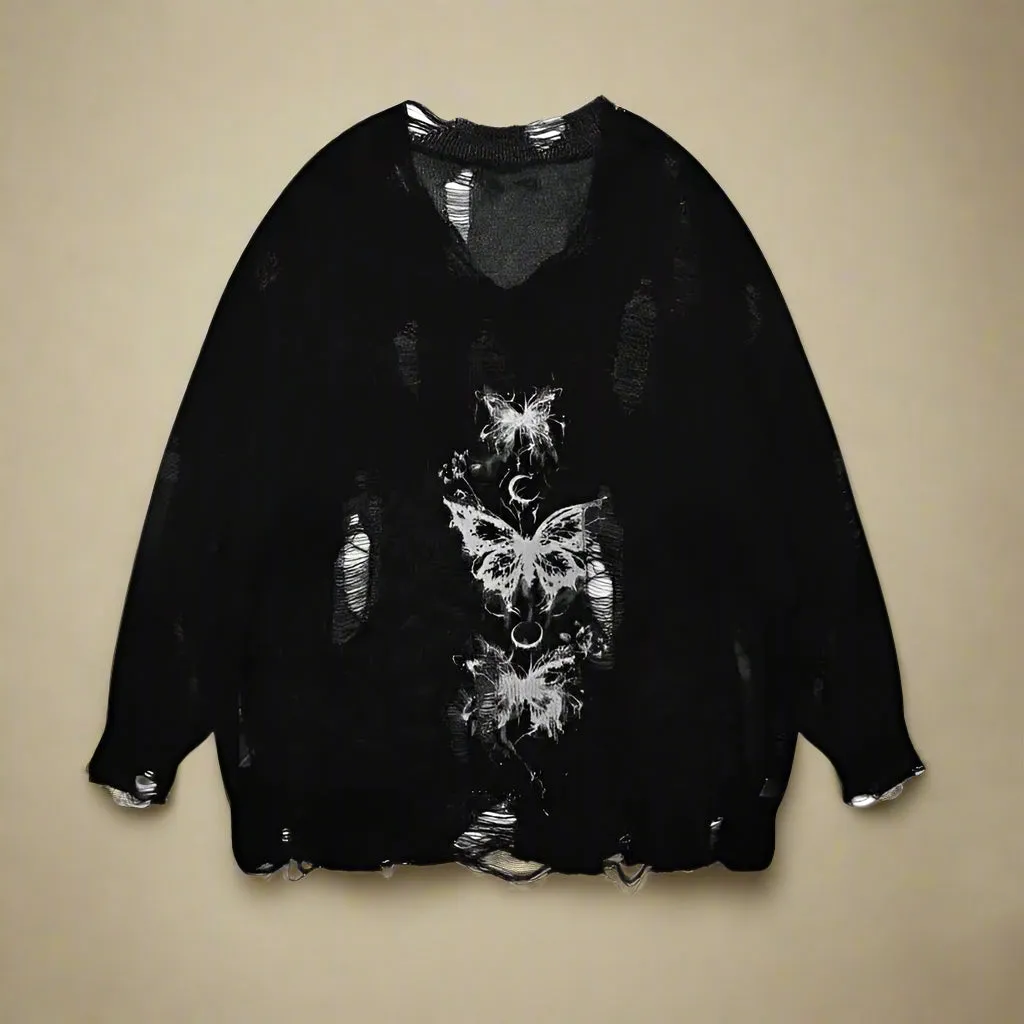 Fallen Butterfly Sweater
