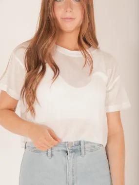 Finley Crop Tee