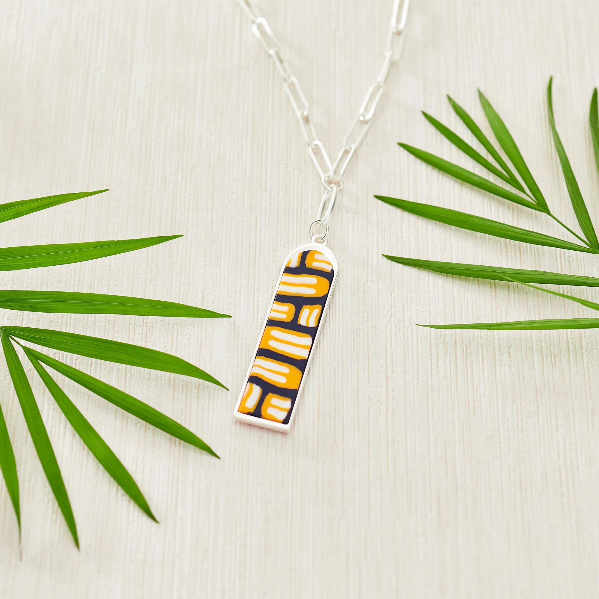French Quarter Long Pendant Necklace