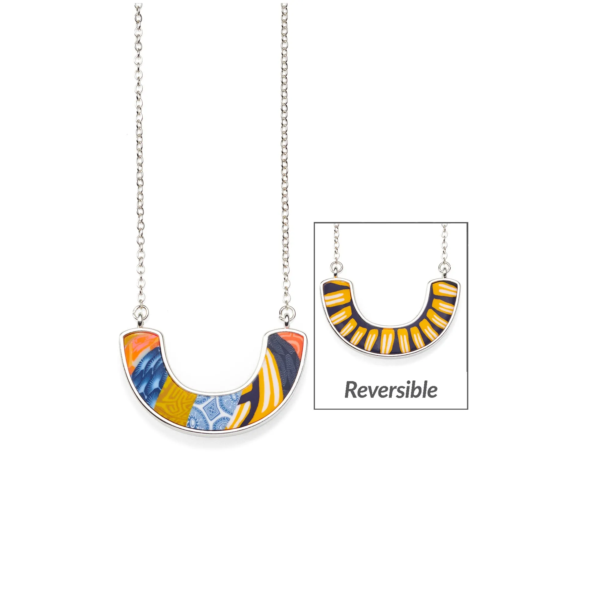 French Quarter Reversible Cradle Necklace
