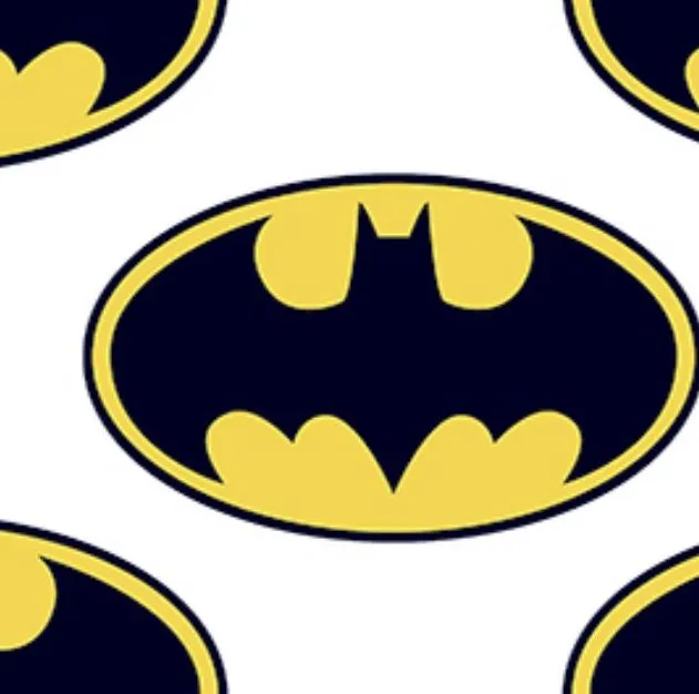 FS636_7 Batman Classic Badge Cotton