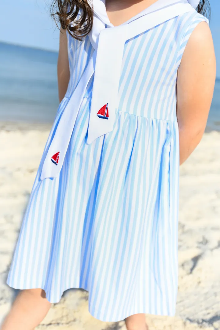 Girls Classic Sailboat Dress