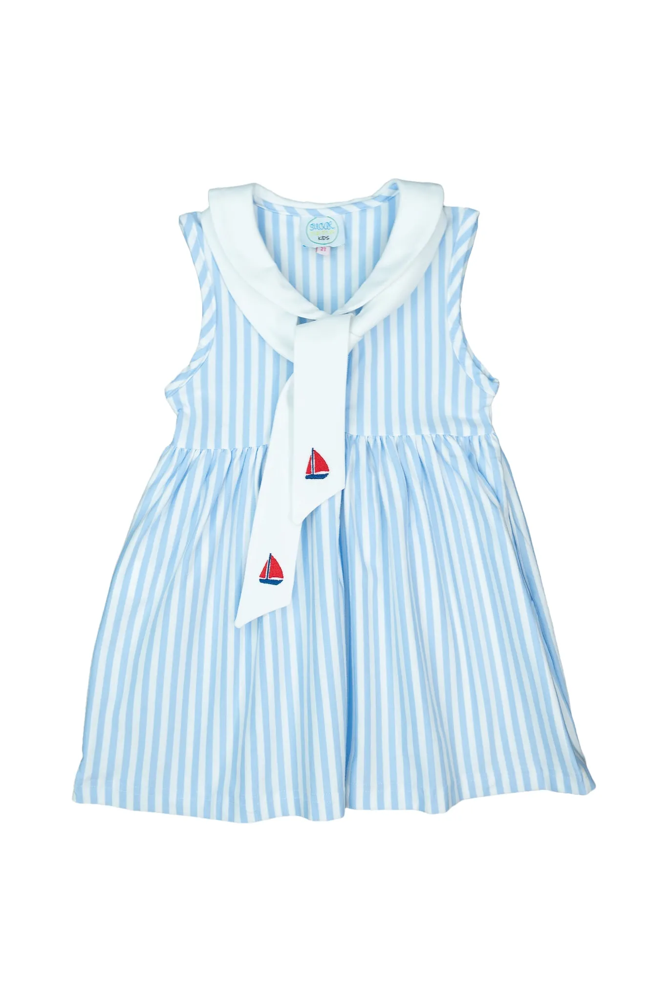 Girls Classic Sailboat Dress