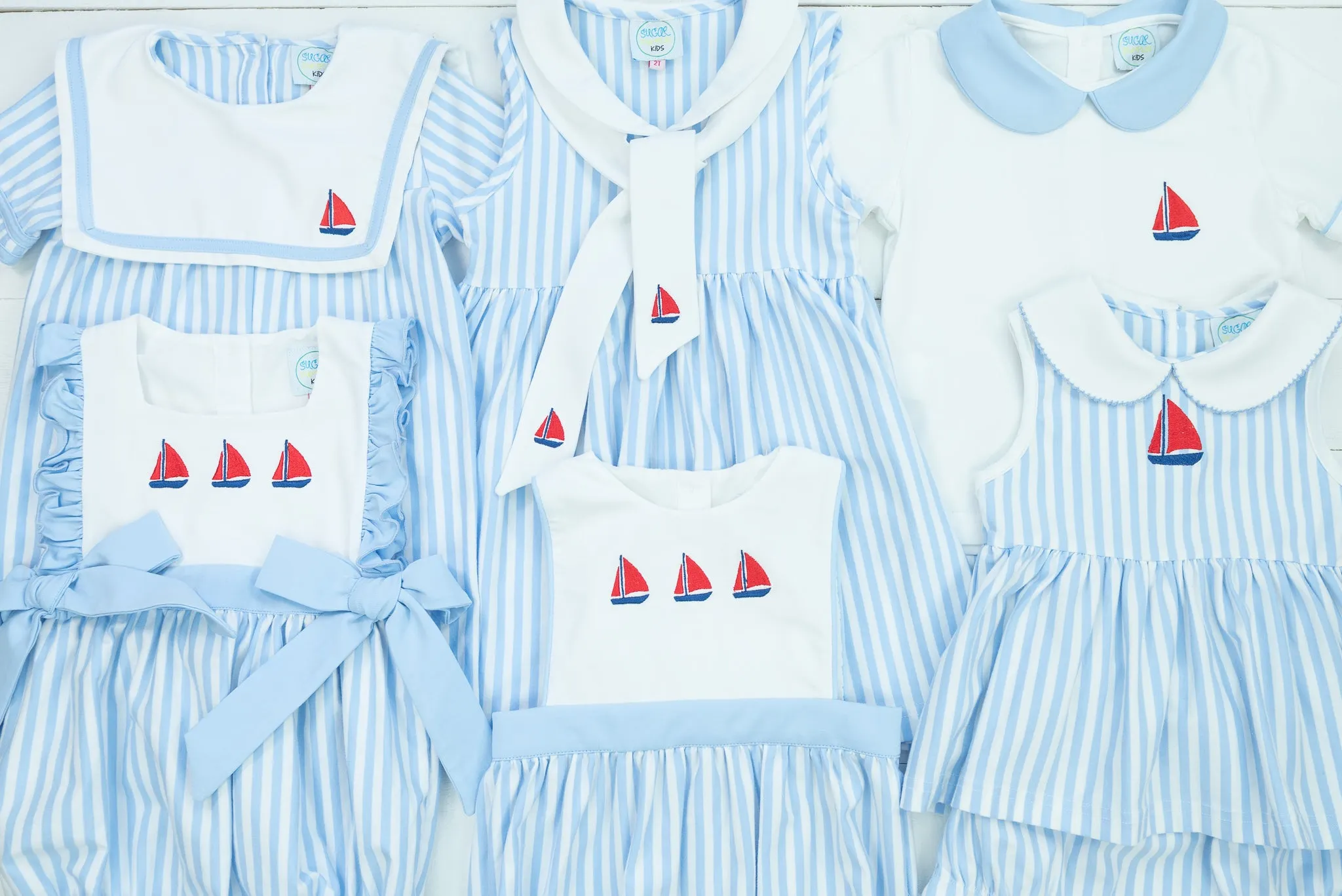 Girls Classic Sailboat Dress