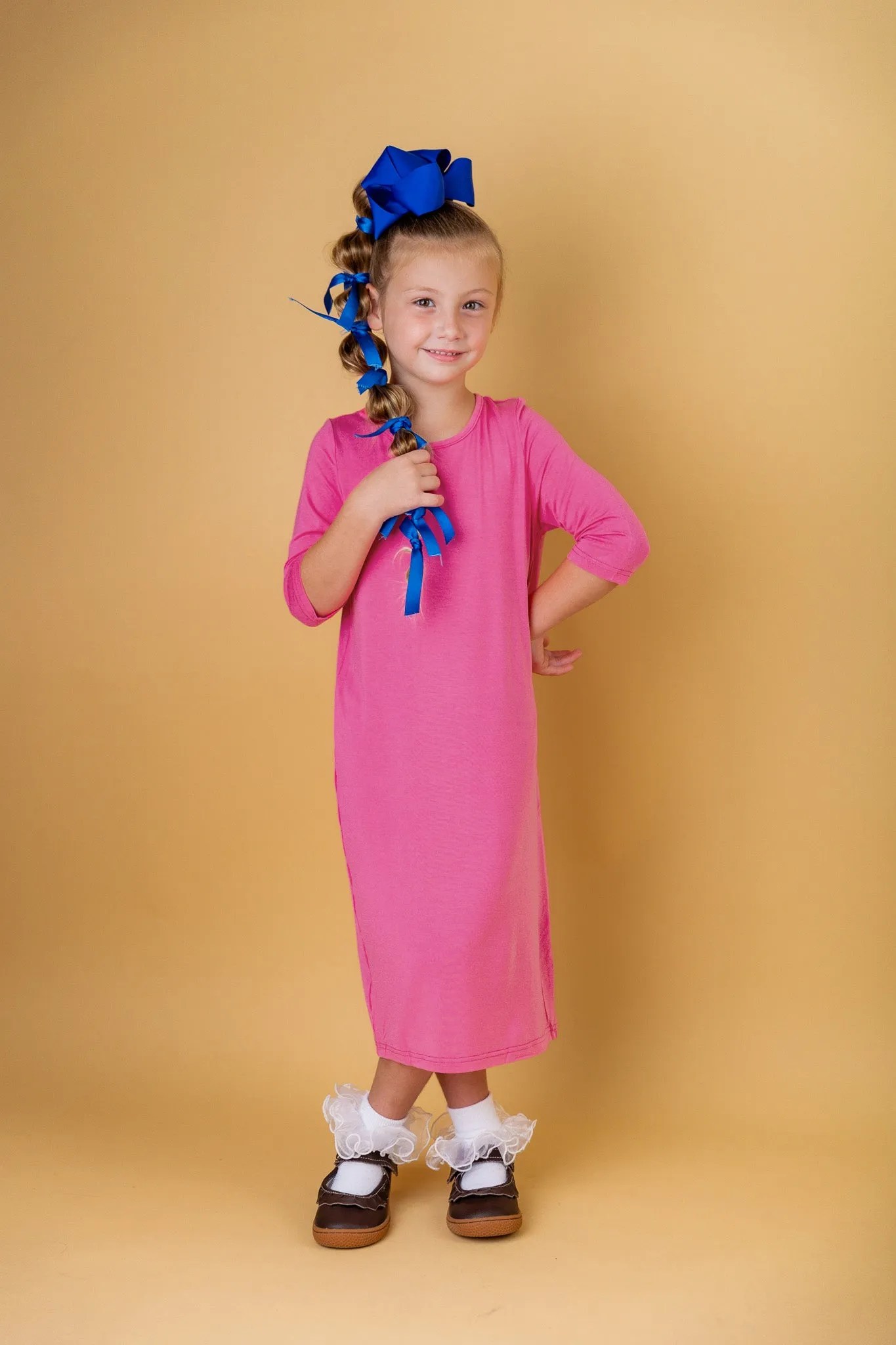 Girls' Midi Layering Dress