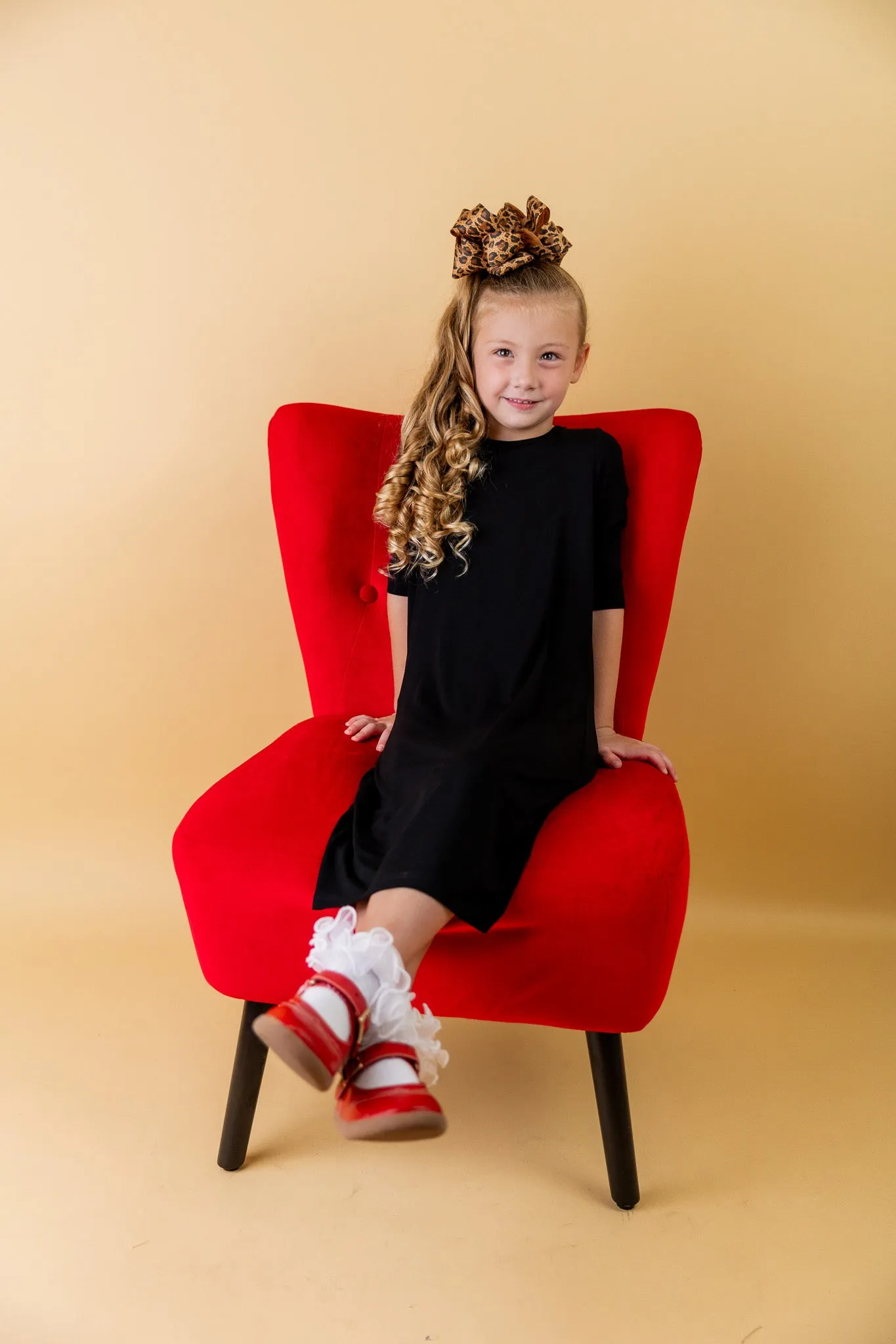 Girls' Midi Layering Dress