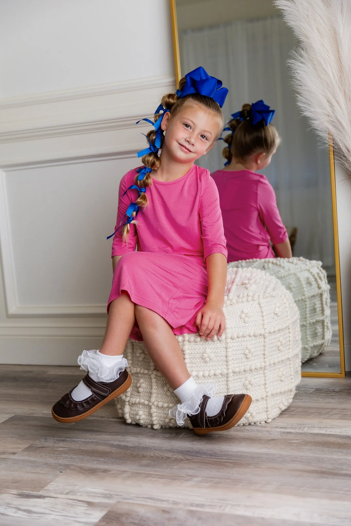 Girls' Midi Layering Dress