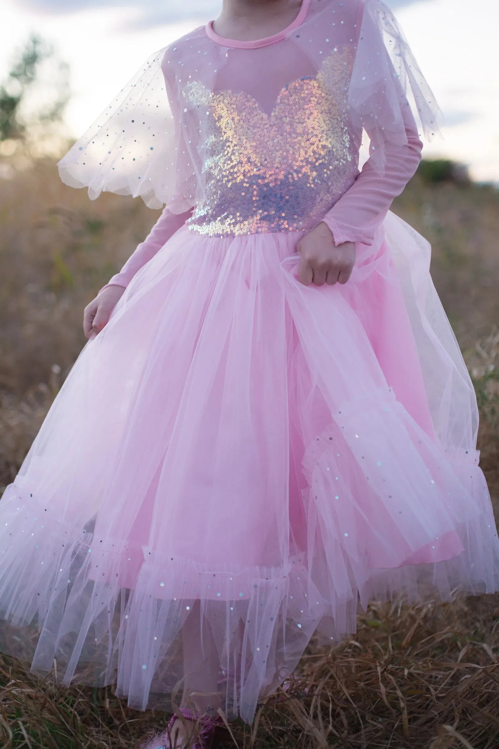 Great Pretenders Elegant In Pink Dress Size 5/6