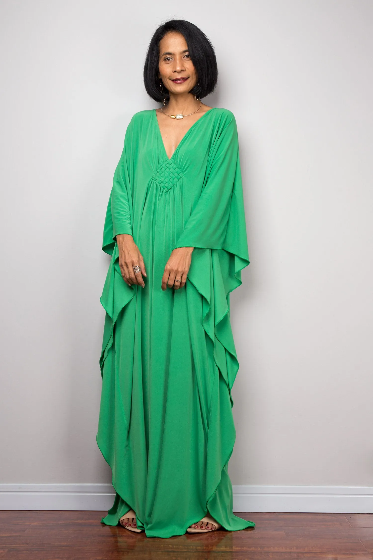 Green kaftan