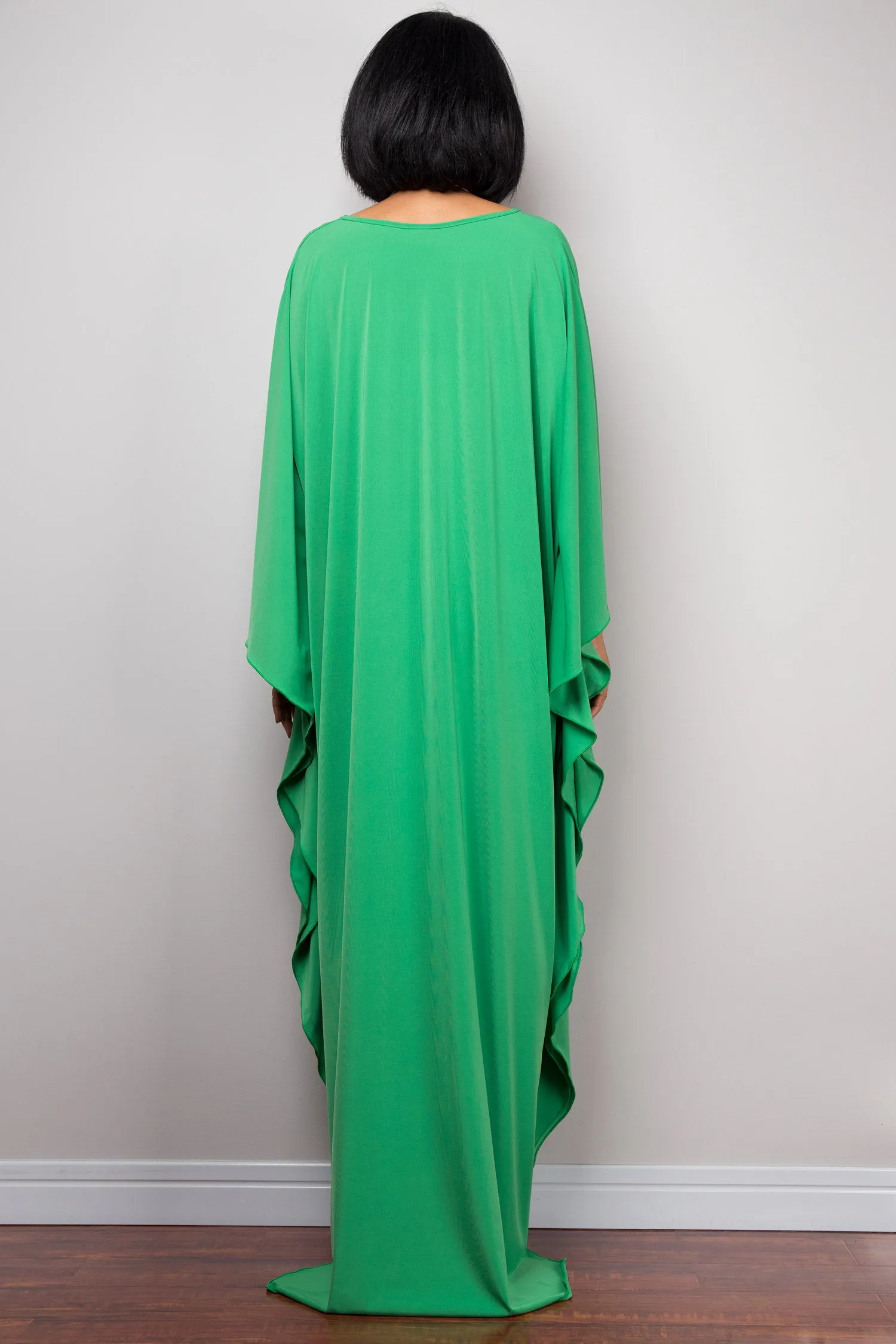 Green kaftan