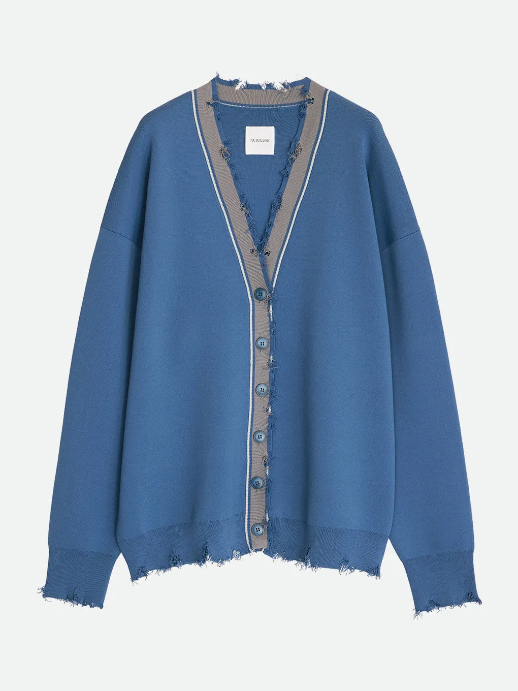 GRUNGE TILDEN KNIT CARDIGAN