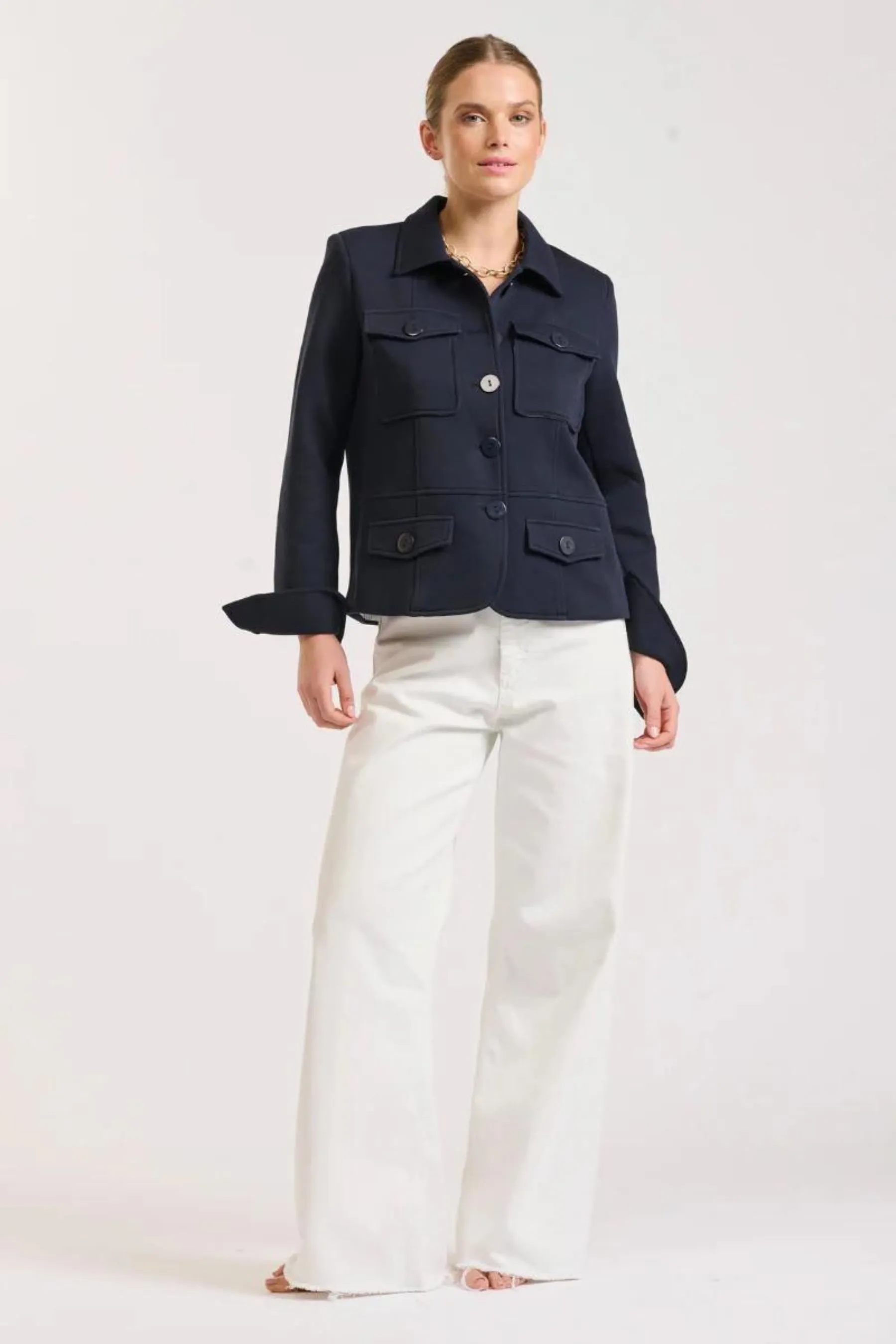 Hemming Scuba Jacket | French Navy