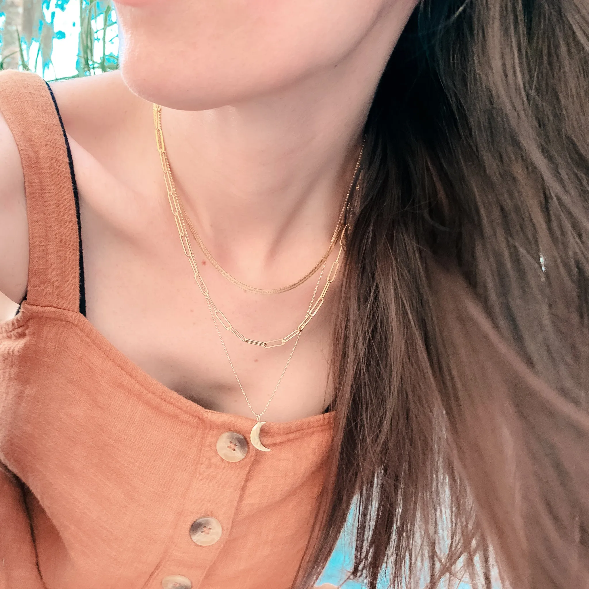 Herra Necklace | Gold
