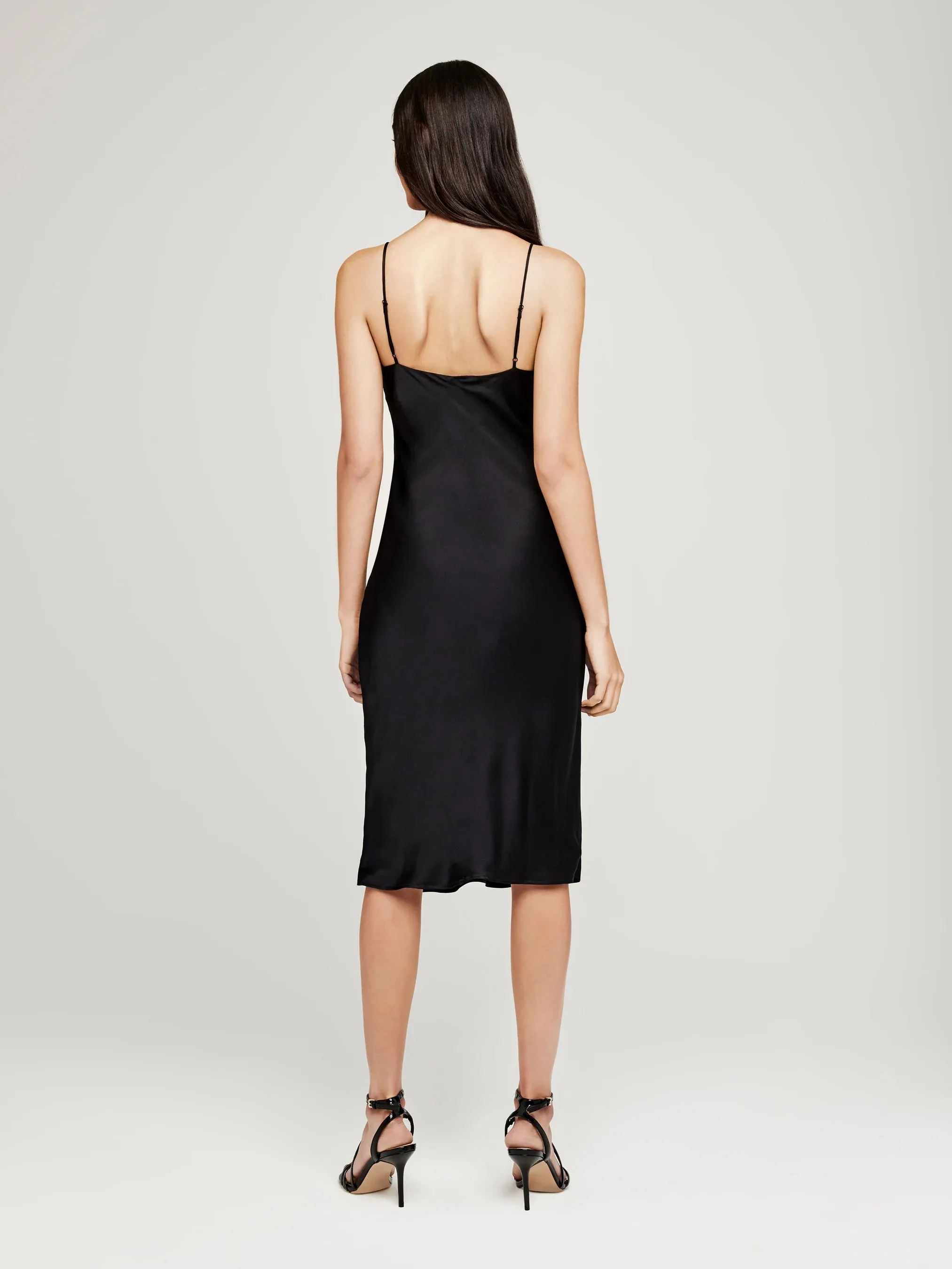 L’AGENCE Jodie V-Neck Slip Dress