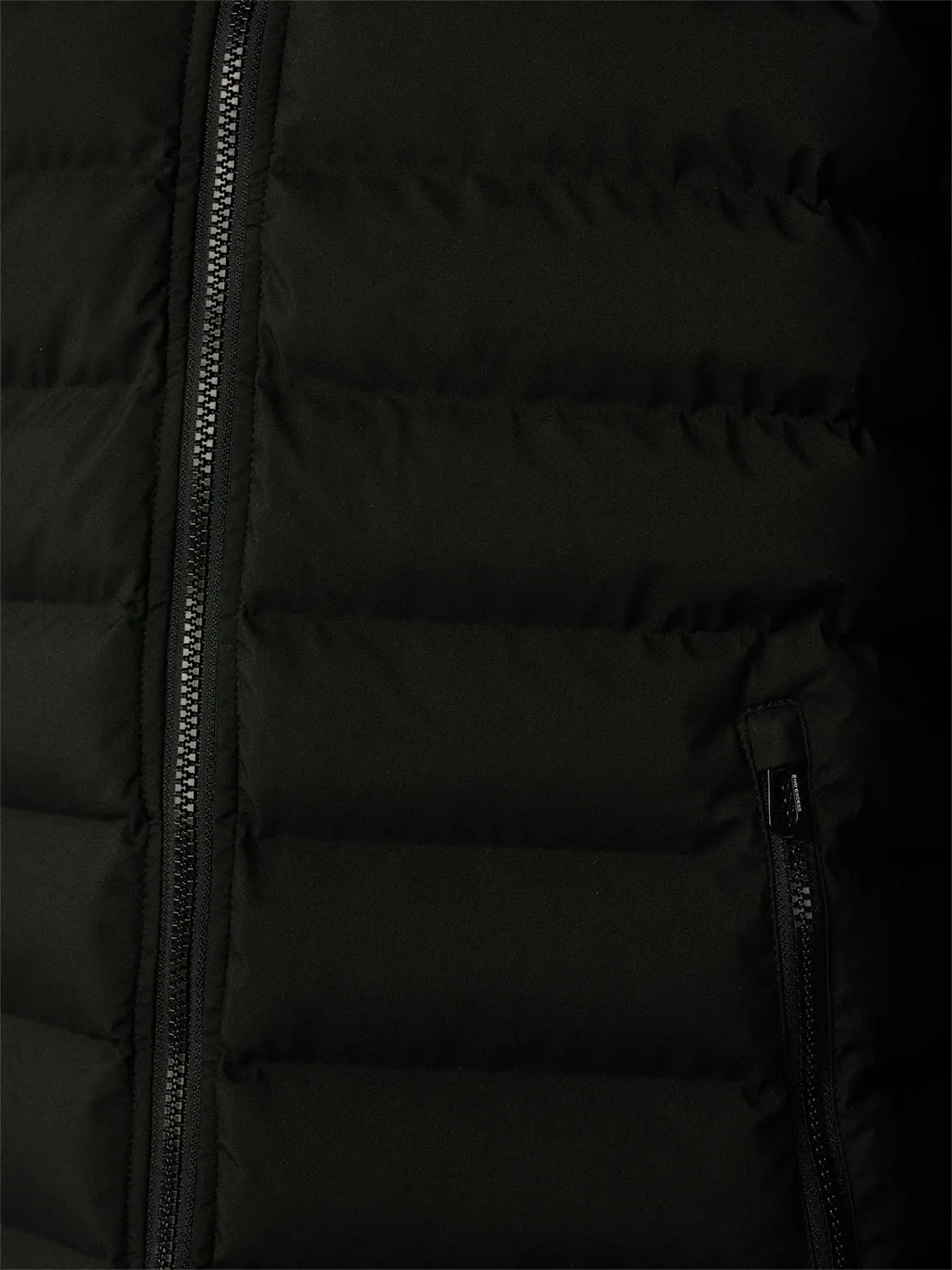 Lightweight Quilted Jacket with Sporty Look | Black