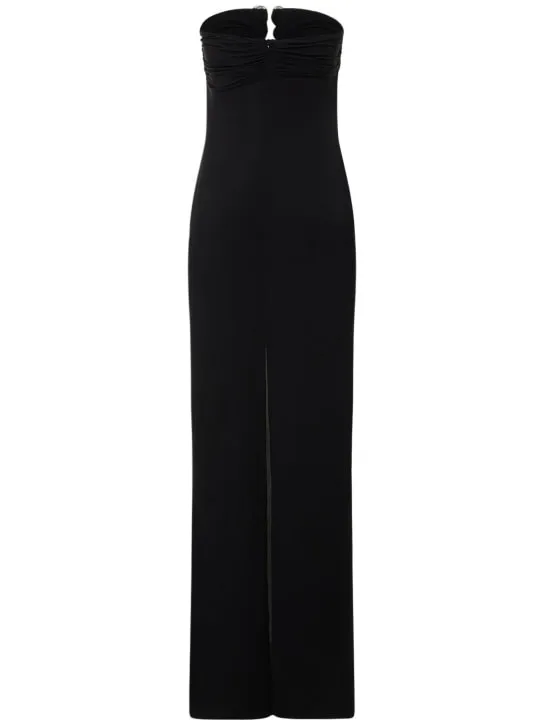 Magda Butrym   Draped jersey long dress 